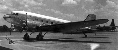 Le Dakota Amiral en Indochine. (&copy;Jean Jacquet)