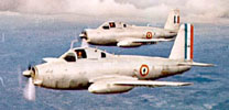 Prototypes du Br.1050 Alizé. (©Dassault Aviation)