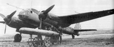Ju-88 A-17 10.S-8 avant un vol d'essai torpille. (DR) 
