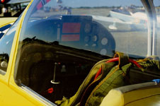 Cockpit du MS.880 Rallye. (©Damien Allard - French Fleet Air Arm)
