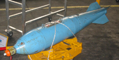 Bombe de 550 livres (250 kg). (©French Fleet Air Arm)