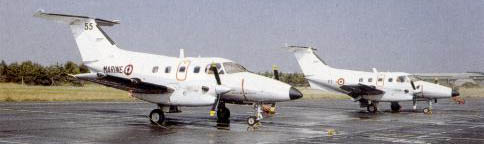 Xingu n°55, ex-appareil de la 52.S, transféré à l'E.A.T. de l'Armée de l'Air en 1997. (©D.Joly) 