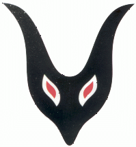 Le Loup Noir aux Yeux Rouges, l'insigne de la patrouille. 