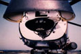 Radar semi-panoramique (180°) OMERA ORB 31 (nez de l'appareil). (©Marine Nationale)