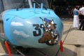Nez du WG-13 Lynx nº804 peint à l'occasion du 80ème anniversaire de la BAN Hyères. (©French Fleet Air Arm)