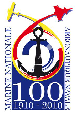 Logo du centenaire de l'Aéronautique navale. (©Marine Nationale)