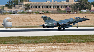 Mirage F1CR (657/ 112-CL) à Malte. (©Stephen J Borg)