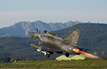 Mirage 2000D au décollage de Solenzara. (©Ministère de la Défense)