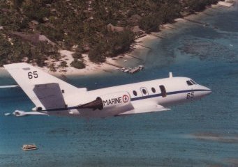 Falcon 20H Gardian de l'escadrille 9.S n°65. (©DR)