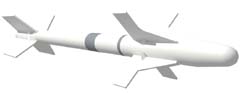 Missiles air-air à guidage infrarouge AIM-9 Sidewinder. (©MilViz)