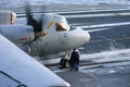E-2C Hawkeye sur le point d'être catapulté. (©French Fleet Air Arm)